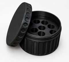 13 x Vial circular screw-top container