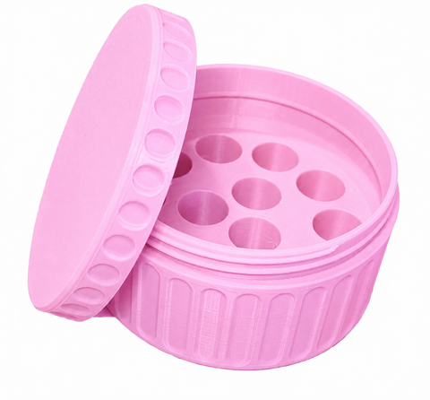 13 x Vial circular screw-top container