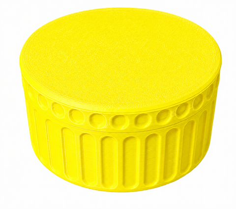 13 x Vial circular screw-top container