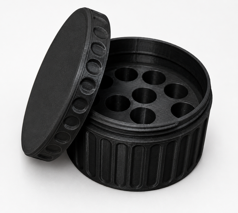 13 x Vial circular screw-top container